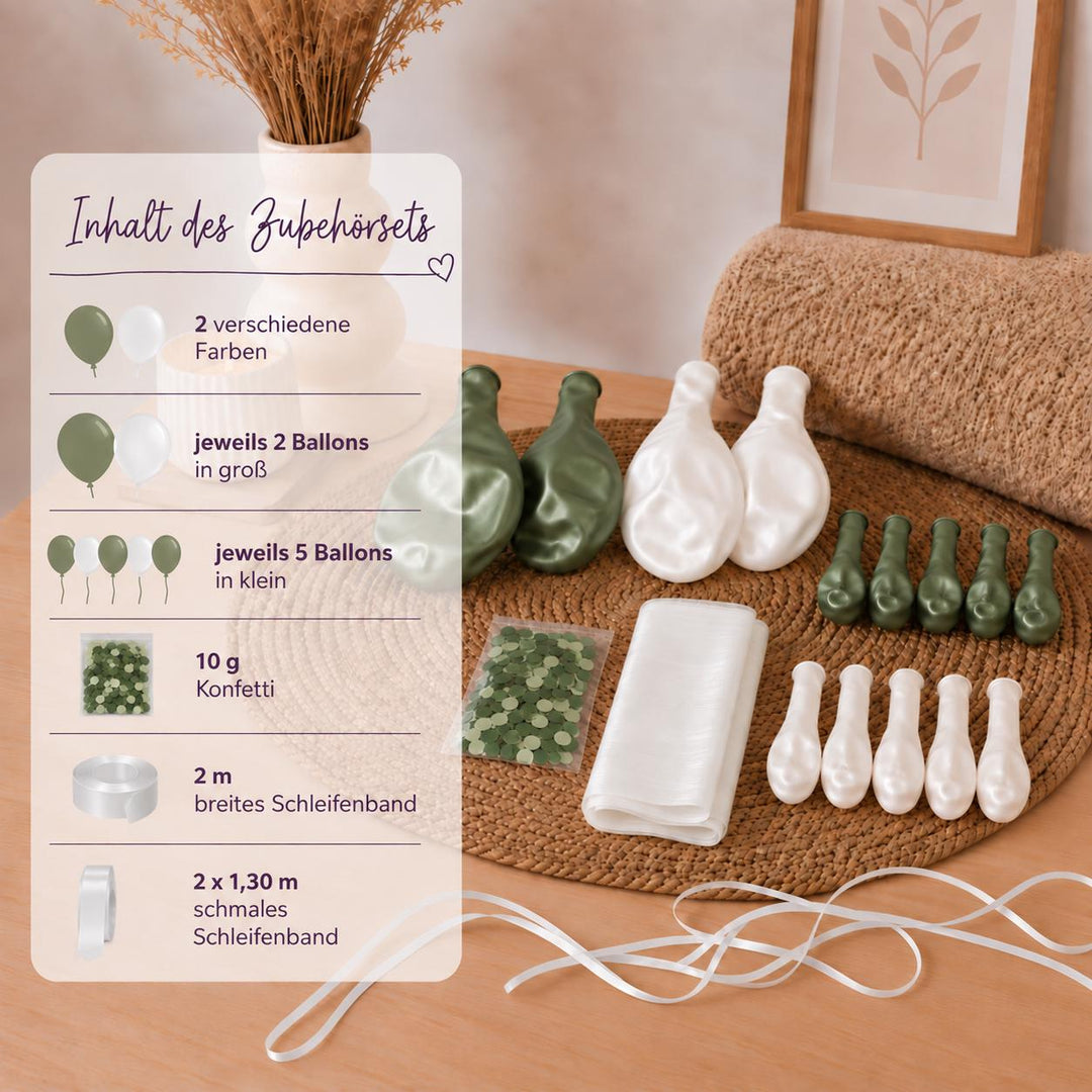 Ballon-Geschenkbox zur Hochzeit für Geldgeschenke
