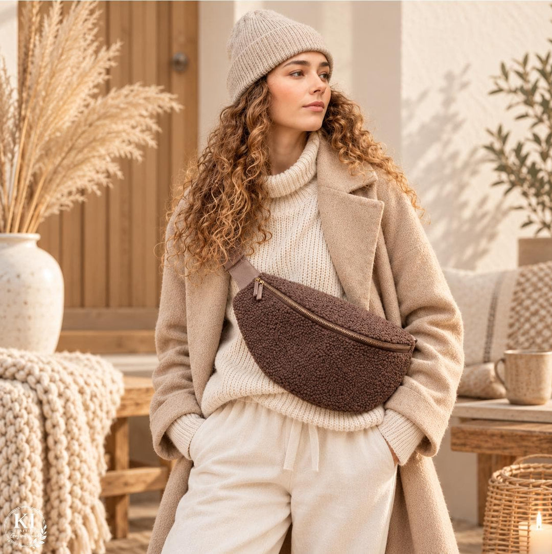 Reisenthel City Beltbag „Teddy Chocolate“ mit Namensstick – Bild 1