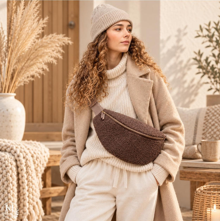 Reisenthel City Beltbag „Teddy Chocolate“ mit Namensstick – Bild 1