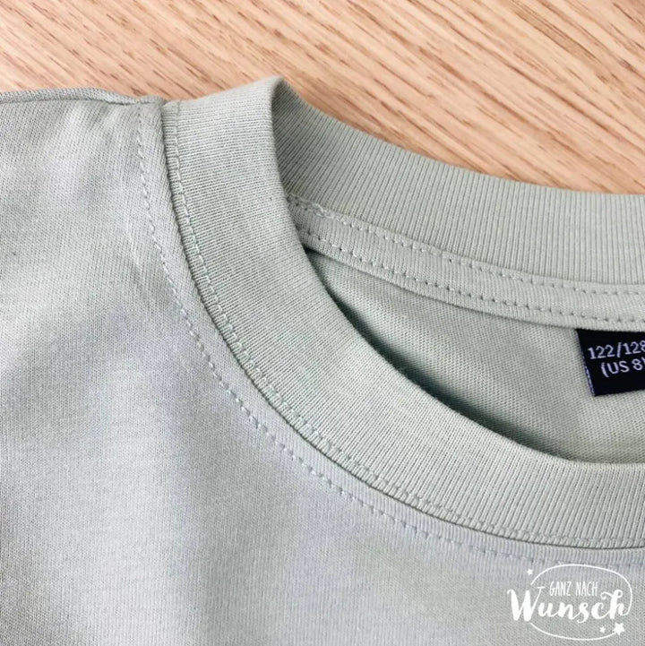 Schulkind-T-Shirt mit Eule und Namen