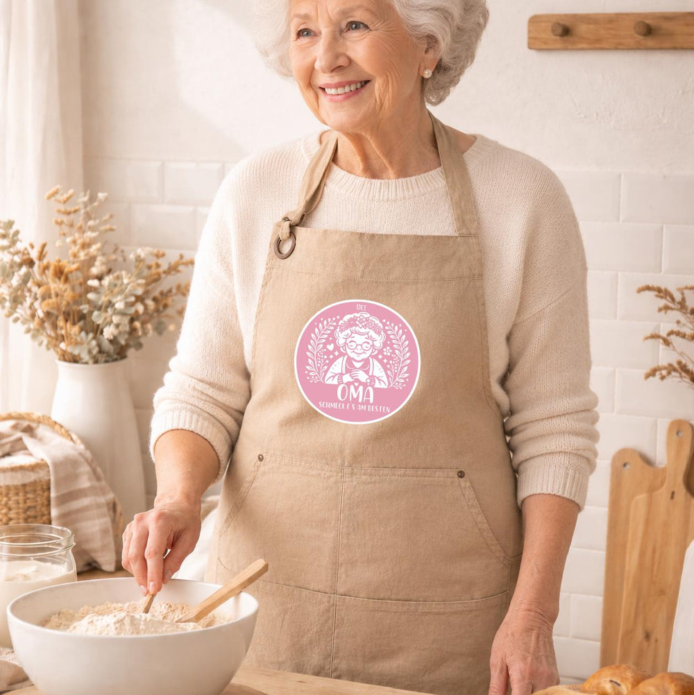 Kochschürze „Bei Oma schmeckt’s am besten“ – Ansicht 2