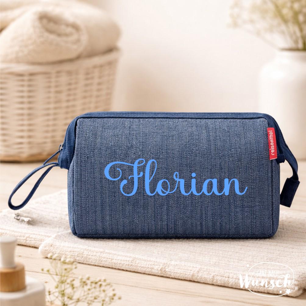 Kosmetiktasche – personalisiert mit Namen