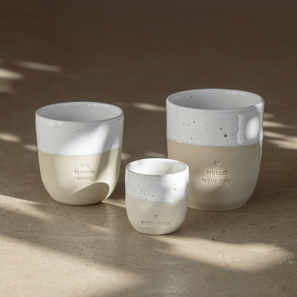 Eulenschnitt - Hello New Day - Becher