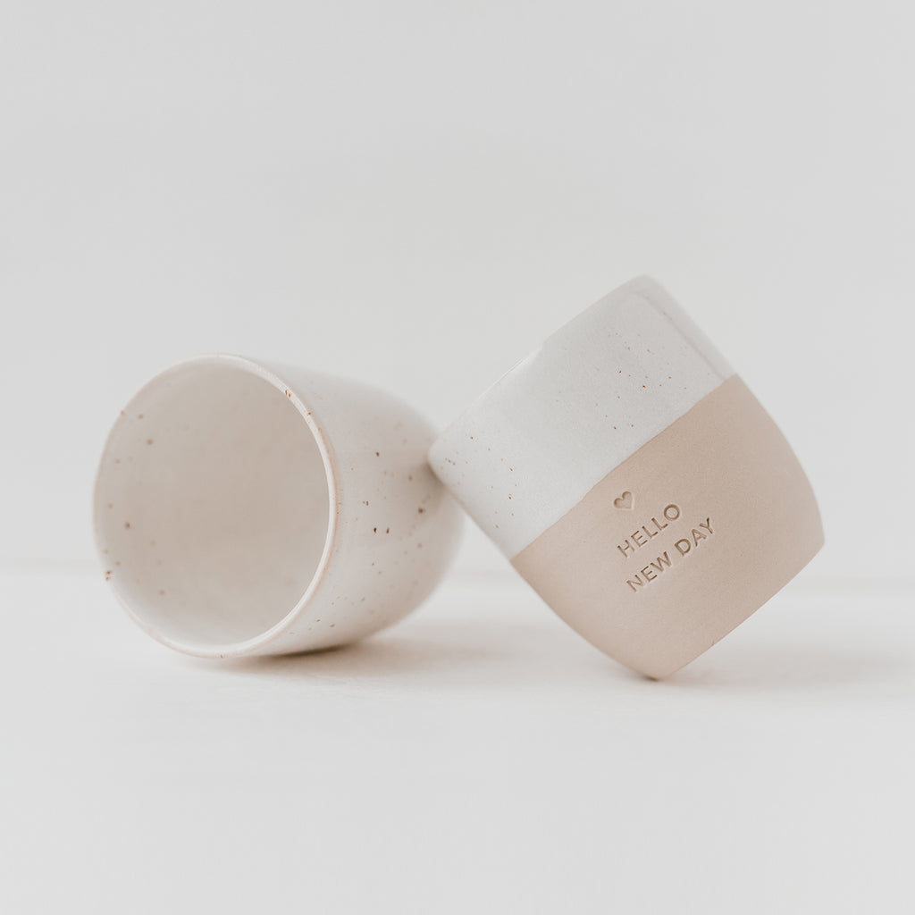 Eulenschnitt - Hello New Day - Becher