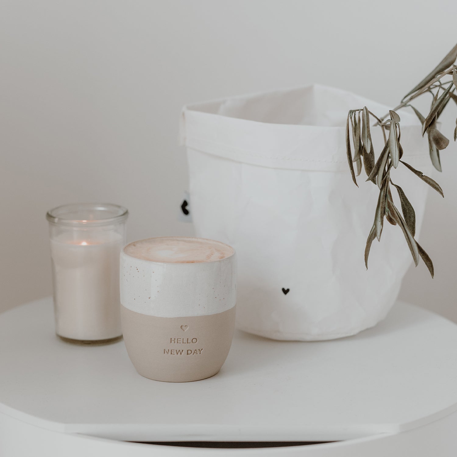 Eulenschnitt - Hello New Day - Becher