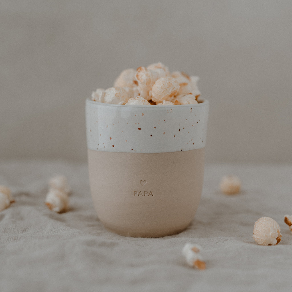 Eulenschnitt - Papa - Becher