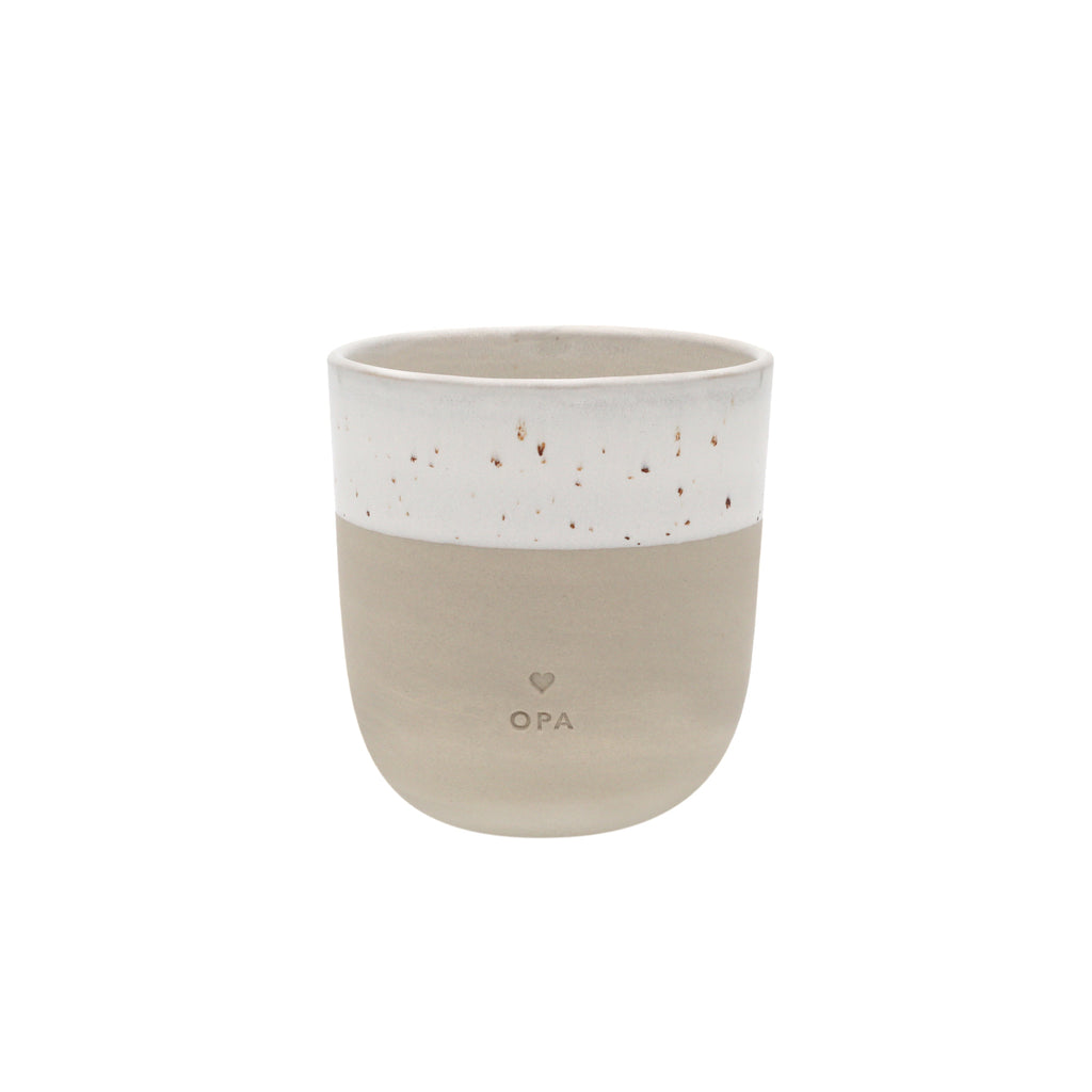 Eulenschnitt - Opa - Becher