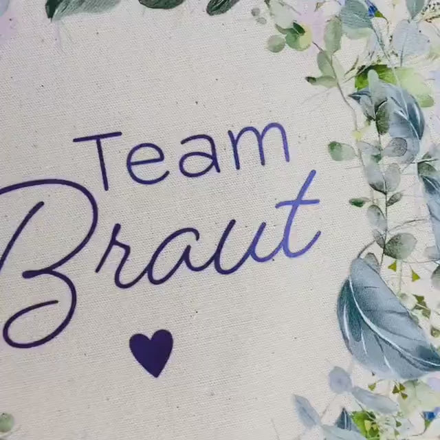 JGA - Team Braut - Turnbeutel