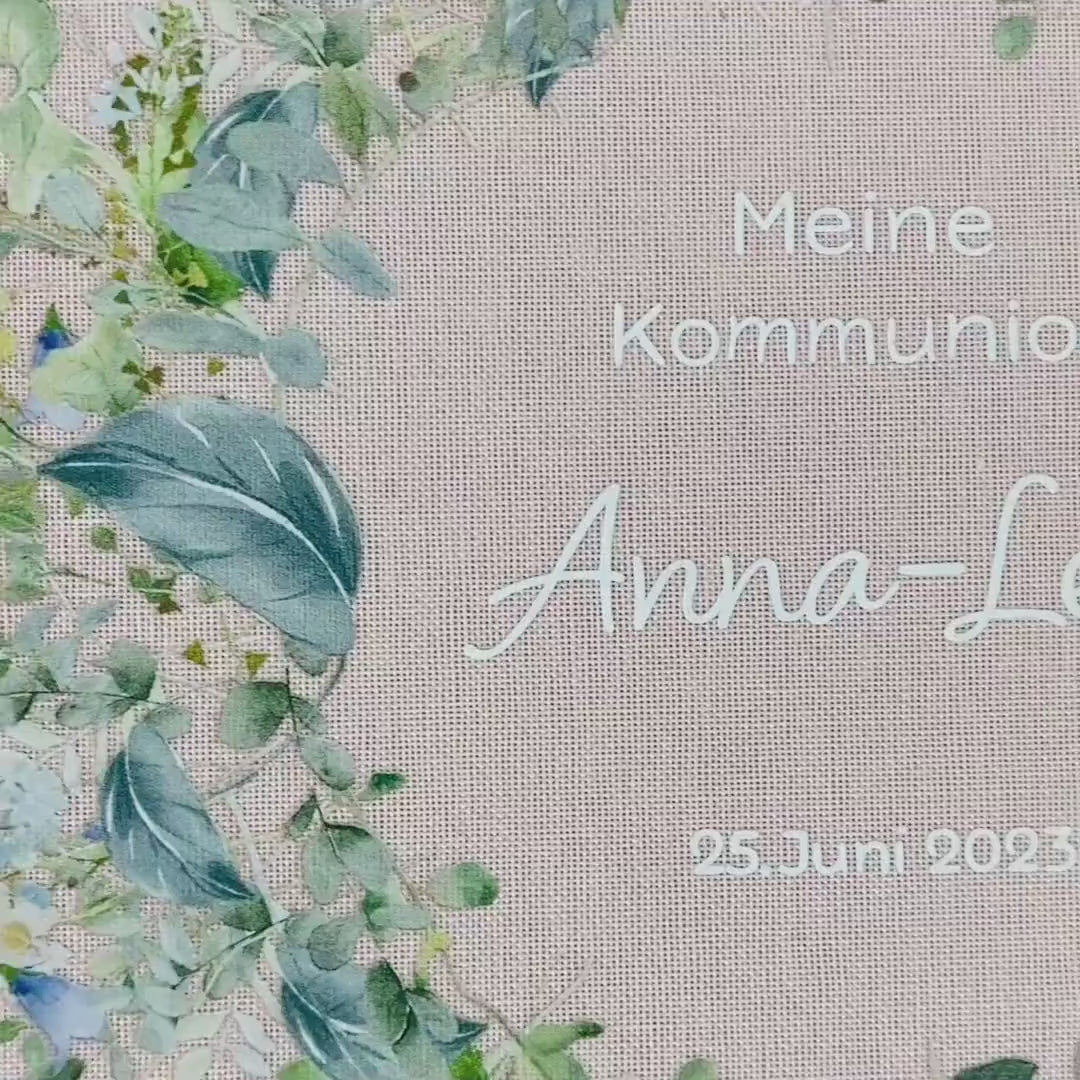 Personalisiertes Fotoalbum | besonderer Anlass | Kommunion | Fotobuch