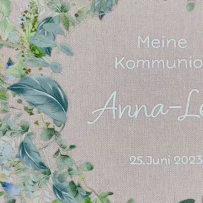 Personalisiertes Fotoalbum | besonderer Anlass | Kommunion | Fotobuch