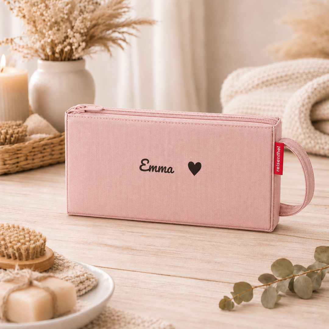 Reisenthel Foldcase „Name mit Herz“ – personalisiert bedruckt