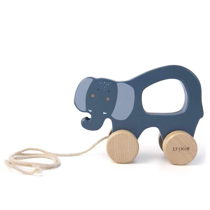 Trixie Ziehtier aus Holz mit Namen