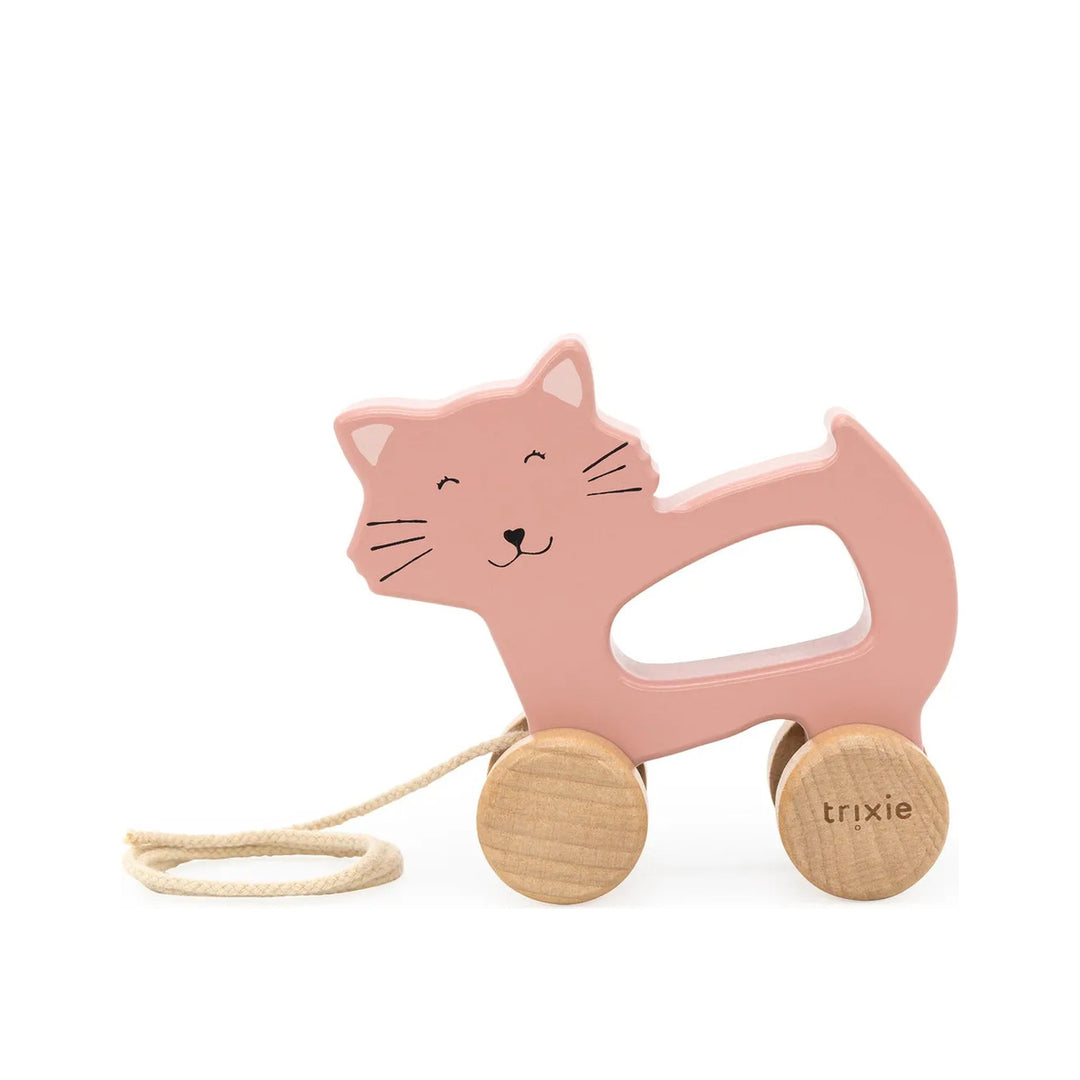 Trixie Ziehtier aus Holz mit Namen