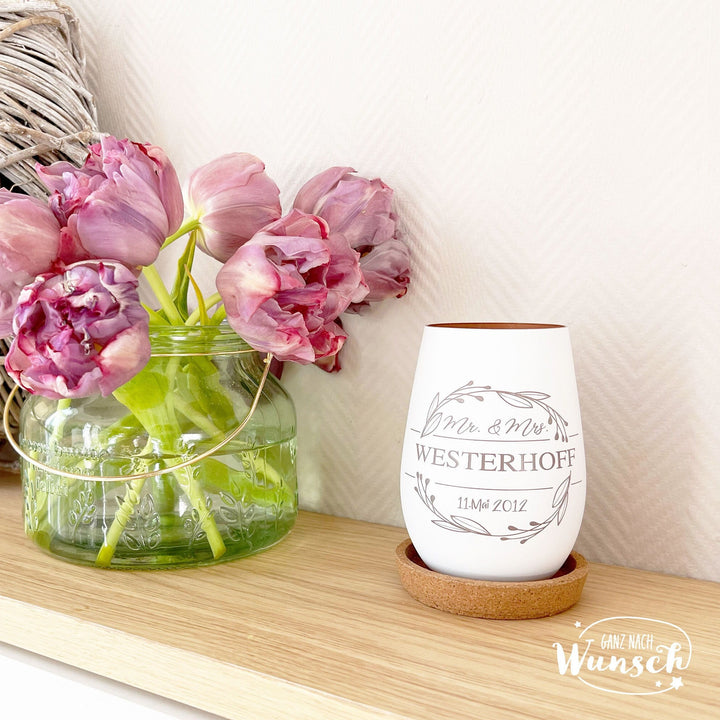 Windlicht zur Hochzeit – Ansicht 3