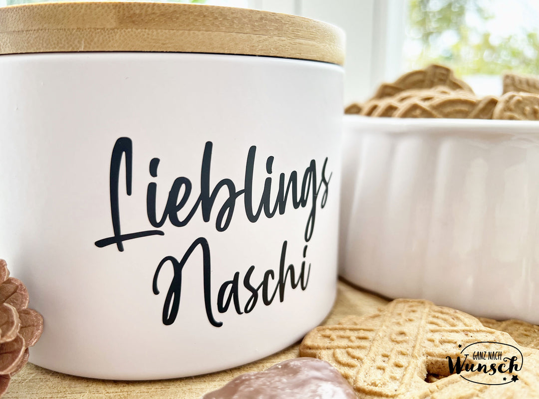 Zeller Vorratsdose „Lieblingsnaschi“ aus Metall